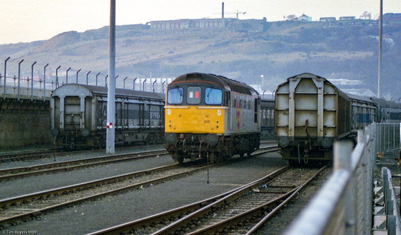 33205 25 Jan 1989 Dover Western Docks 89_03_TJR032-Enhanced