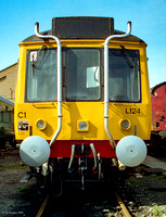 Class 121, L124 19 March 1994 Old Oak Common 94_09A_TJR019-Enhanced
