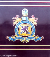 The Royal Scotsman insignia 31 Jan 1999 Carnforth 99_14A_TJR045-Enhanced-SR