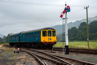 Class 104 15_Sept_19 Carrog Llangollen Railcar event TJR363