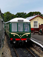 Class 127 15_Sept_19 Glyndyfrydwy  Llangollen Railcar event TJR222