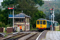 Class 104 15_Sept_19 Glyndyfrydwy Llangollen Railcar event TJR347