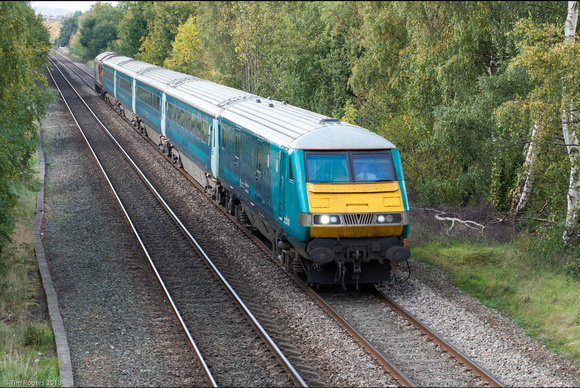Mk3b DVT, 82308 & Class 67, 67020
