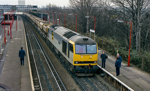 60047 04 Dec 1991 Hither Green 04 Dec 1991 Hither Green 91_43_TJR024
