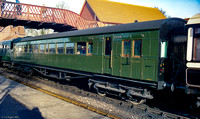 Maunsell Corridor Third Brake 3554 24 Dec 1991 Bluebell Railway   91_45_TJR016-Enhanced