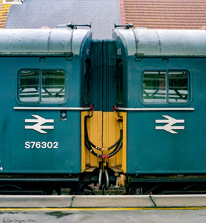 Class 483 410 & 417 22 Jan 1994 Weymouth 94_02A_TJR036-Enhanced
