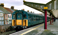 Class 483 410 & 417 22 Jan 1994 Weymouth 94_02A_TJR035-Enhanced