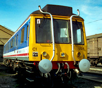 Class 121, L124 19 March 1994 Old Oak Common 94_09A_TJR020-Enhanced