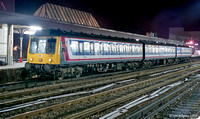 Class 117, L401  17 Nov 1993 Redhill 93_70A_TJR010-Enhanced-SR
