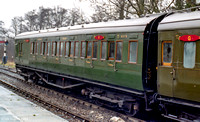 Maunsell, Corridor Brake Composite 6575 18 Dec 1993 Bluebell Railway 93_71A_TJR019