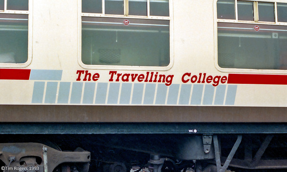Mk1, Travelling College Dormitory Coach TCL 99161 18 Dec 1993 Bluebell Railway 93_71A_TJR030