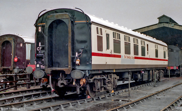 Mk1, Travelling College Dormitory Coach TCL 99161 18 Dec 1993 Bluebell Railway 93_71A_TJR029