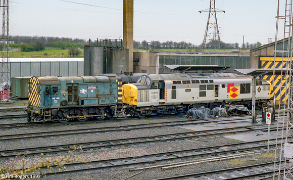 08749 & 37079 02 April 1992 Tinsley Depot 92_12A_TJR028-Enhanced-SR